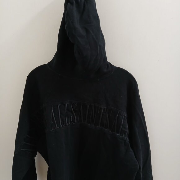 All Saints Embroidered Sweatshirt Hoodie - Picture 11 of 12
